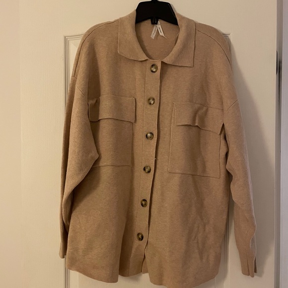 Cardigan-veste oversize - Picture 1 of 5